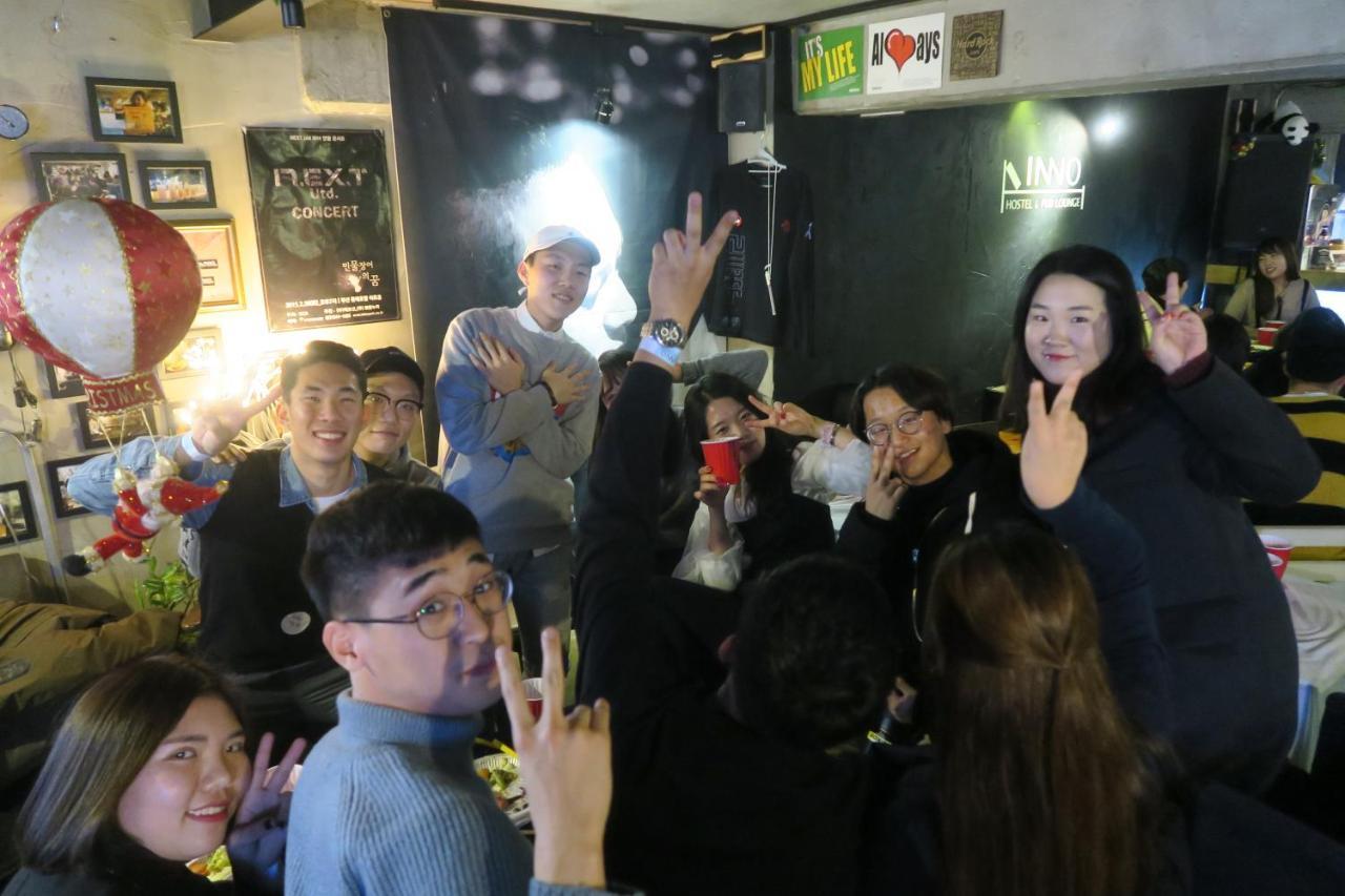 Inno Guesthouse & Bar Hongdae Seul Exterior foto